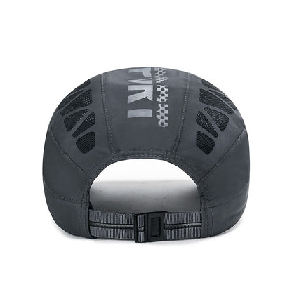 Letters Forward Hat Men's Breathable Mesh Sunshade Quick-drying Cap Outdoor Sunscreen Cap