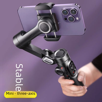 Mobile Phone Stabilizer Three-axis Anti-shake Handheld PTZ