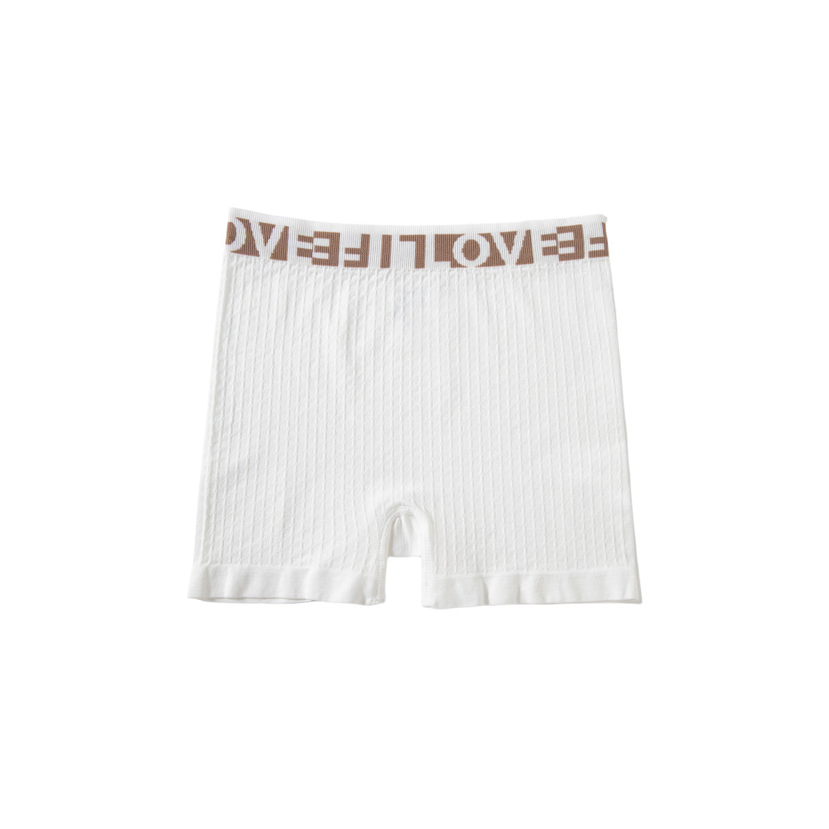 High Waist European And American Sports Shorts Letter LOVE Knitted Fashion Casual Women's Boxers